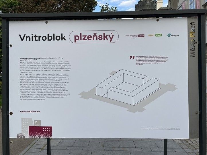Výstava Vnitroblok plzeňský. Fotografie: B. Hájková  240906_vystava_vnitroblok_02