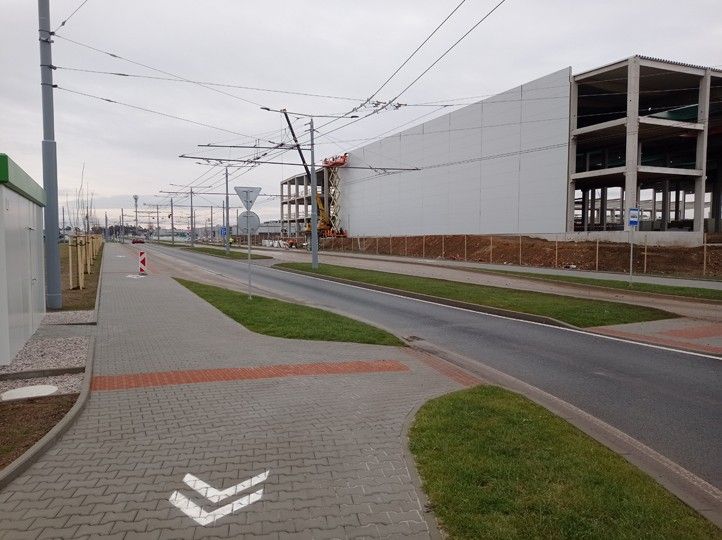 Nová zastávka MHD Malvíny (zdroj fotografií: SVSMP) 250127_Malviny_1