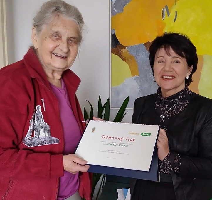 Miroslava Nová (zdroj fotografií: Magistrát města Plzně) 250131_Nova_1