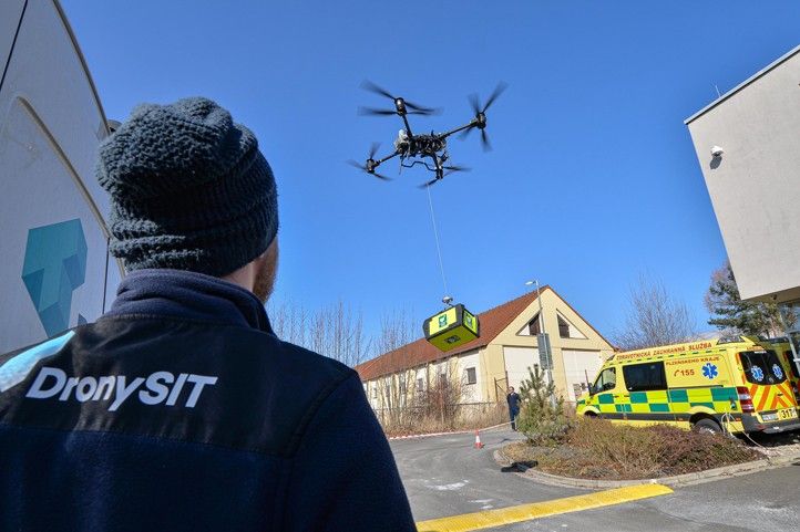 Ilustrační foto (zdroj: město Plzeň) 250218_Drony_ZZS_4
