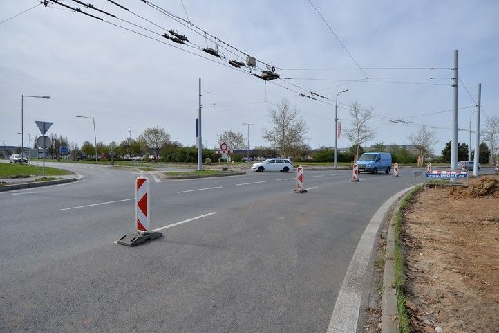 Výjezd do Obchodní ulice (fotografie: M. Pecuch) 250417_KO_Makro_2