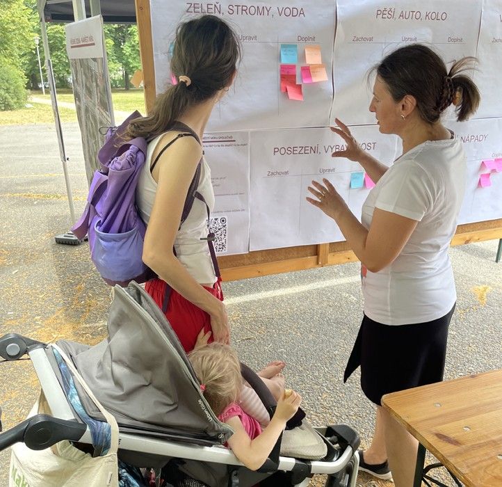 Veřejné setkání - náměstí Míru (zdroj fotografií: Útvar koncepce a rozvoje města Plzně) 250627_Debata_nam_Miru_5_web