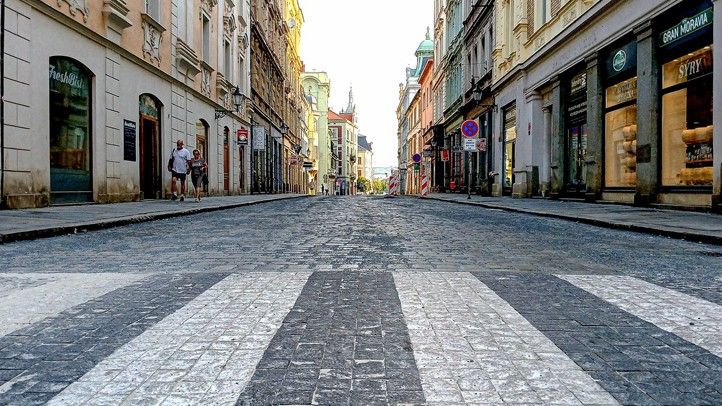 Opravená Rooseveltova ulice (fotografie: M. Pecuch) 250815_Rooseveltova_2