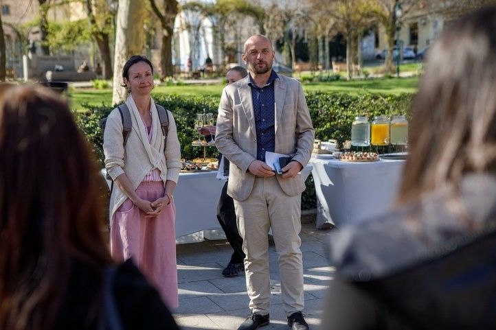 Vernisáž výstavy. Zdroj: Nadační fond Zelený poklad 260410_Zeleny_Poklad_01