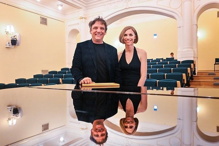 Zleva Ing. arch. Ludvík Grym, Ing. arch. Jiří Zábran, Ing. arch. Tereza Nová a náměstek primátora Pavel Bosák. Fotografie: M. Chaloupka 260617_Cena_Hanuše_Zápala_4