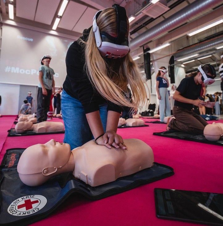 Zdroj fotografií: Správa informačních technologií města Plzně 260909_VR_Rescue_Moc_Pomoc_3