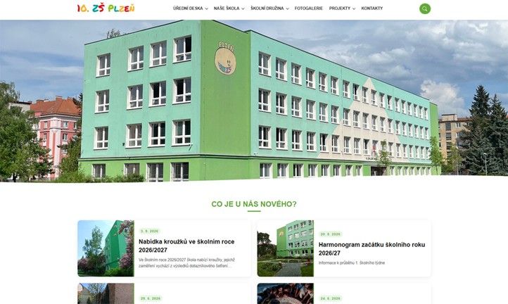 Nový web 10. ZŠ (zdroj: SITMP) 260921_Web_10_ZS